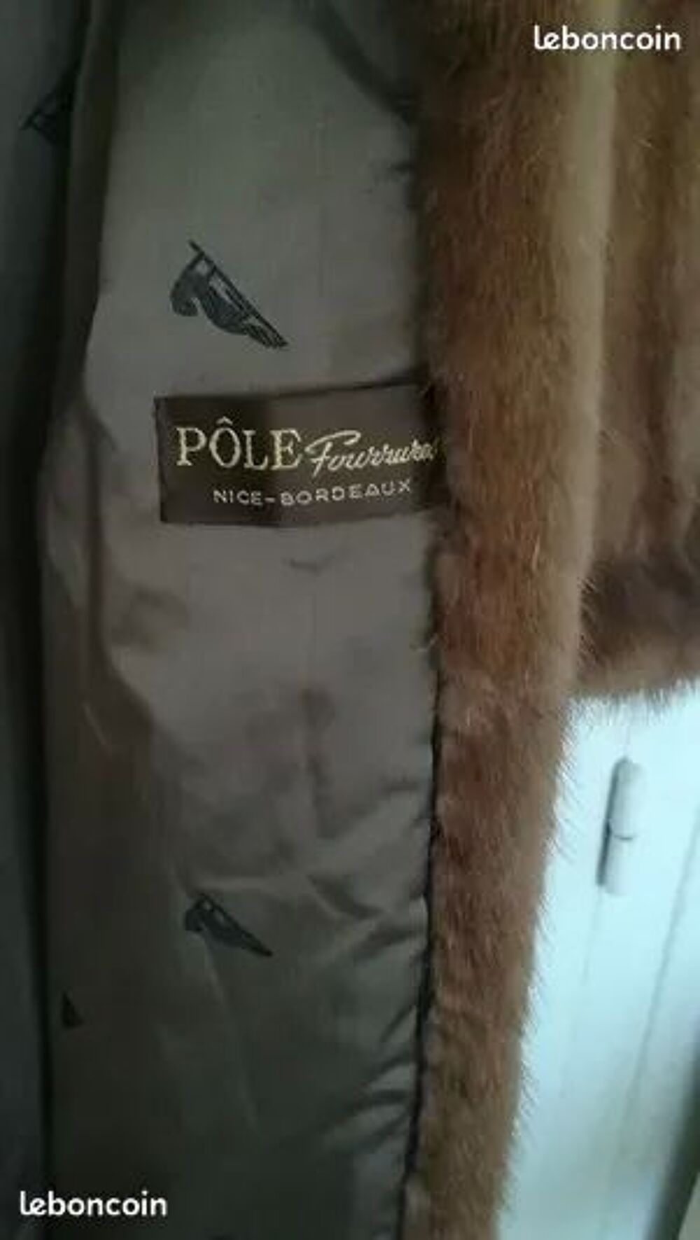 Magnifique manteau de vison. Vêtements
