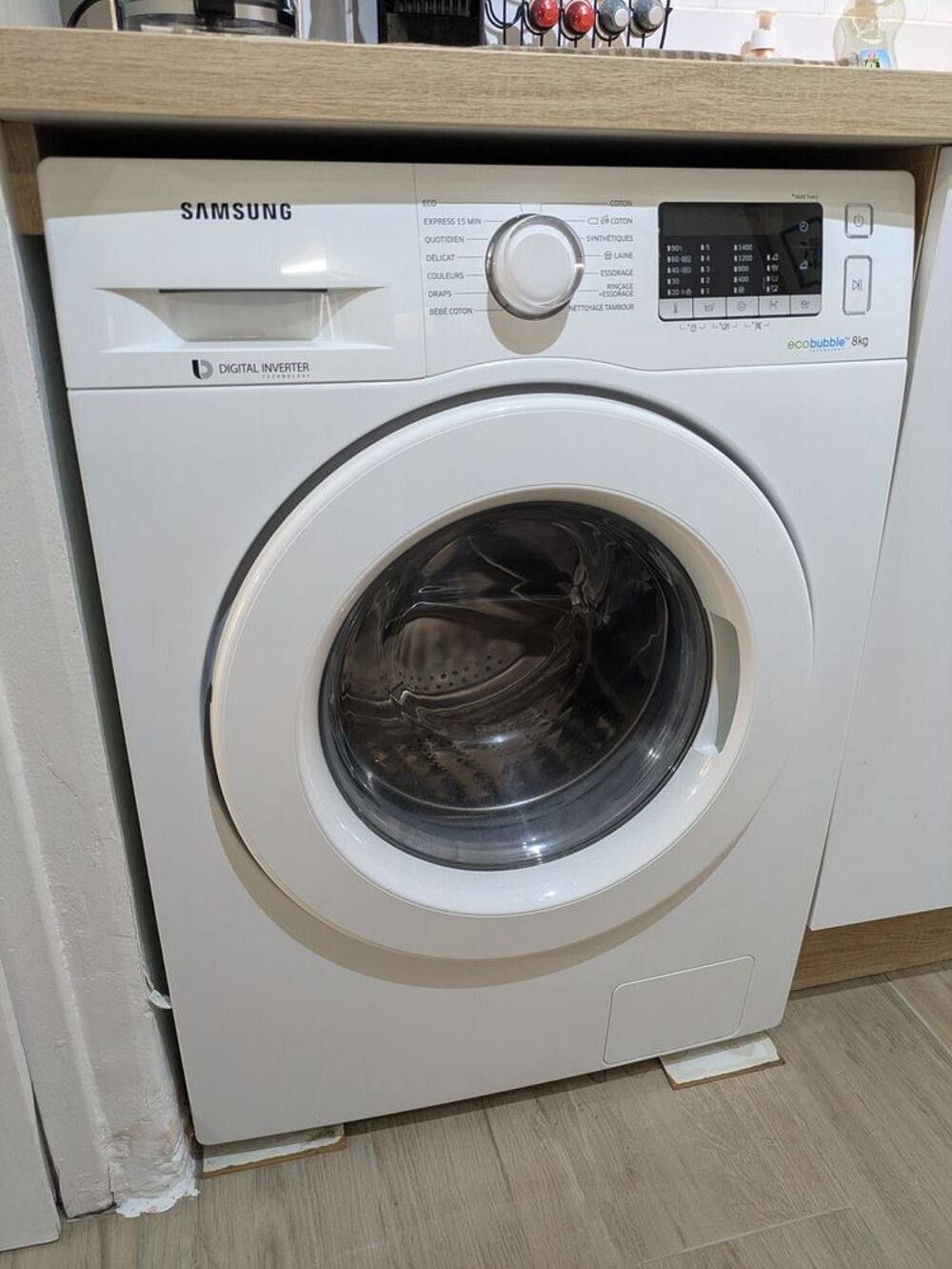 Lave linge samsung eco bubble Electroménager