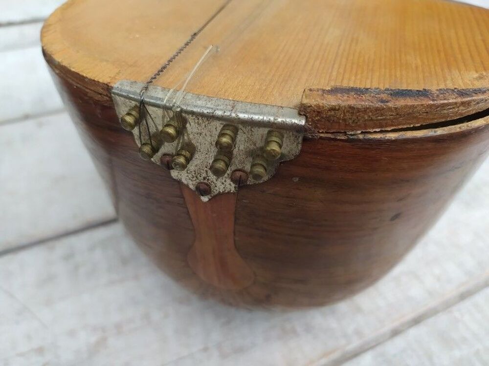 Ancienne Mandoline F.lli Cigna Biella &agrave; Restaurer Instruments de musique