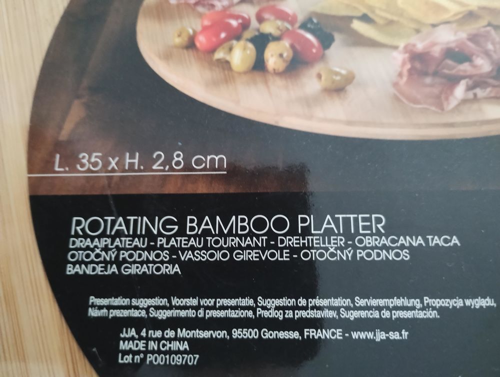 Plateau tournant / cuisine / Neuf Cuisine