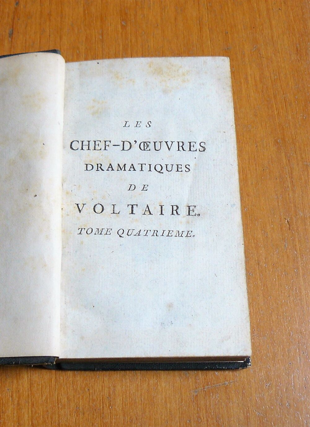 Les Chef-d'Oeuvres dramatiques de Voltaire - Tome 4 - 1793
Livres et BD