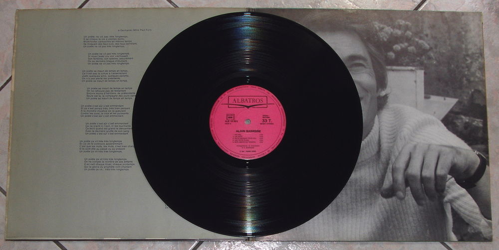 ALAIN BARRIERE-33t-CELTINA-TU T'EN VAS (No&euml;lle CORDIER)-1974 CD et vinyles