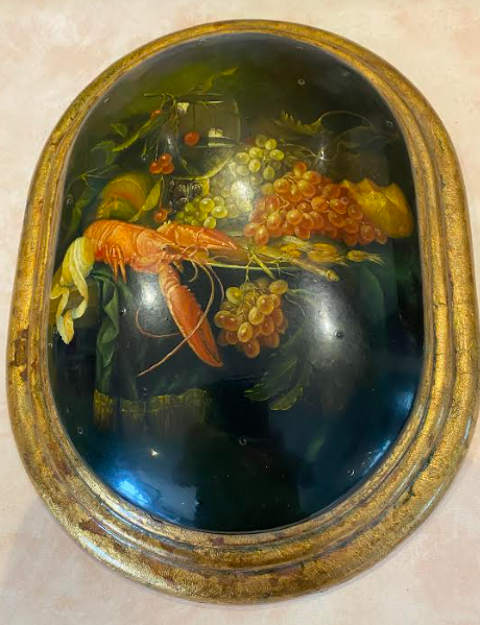 Peinture  l'huile sur bois 330 Thionville (57)