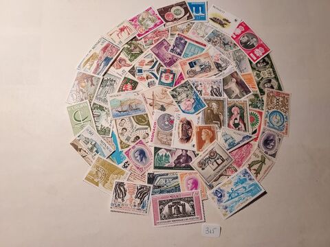 vrac de 60 timbres neufs de Monaco 5 Talant (21)