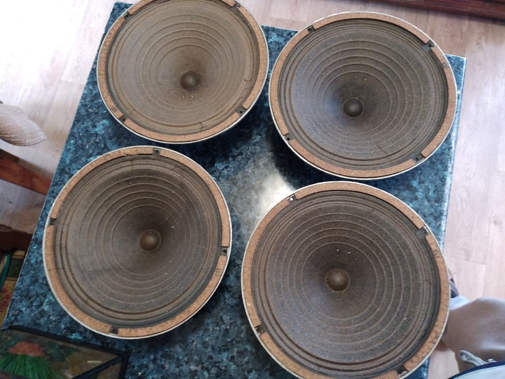 8 Haut Parleurs Alnico ferrivoxTeppaz vintage 1958 Audio et hifi