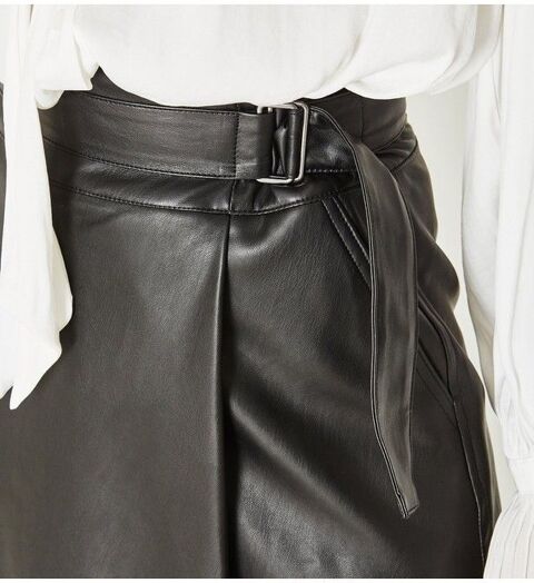 Promod jupe effet cuir hot sale