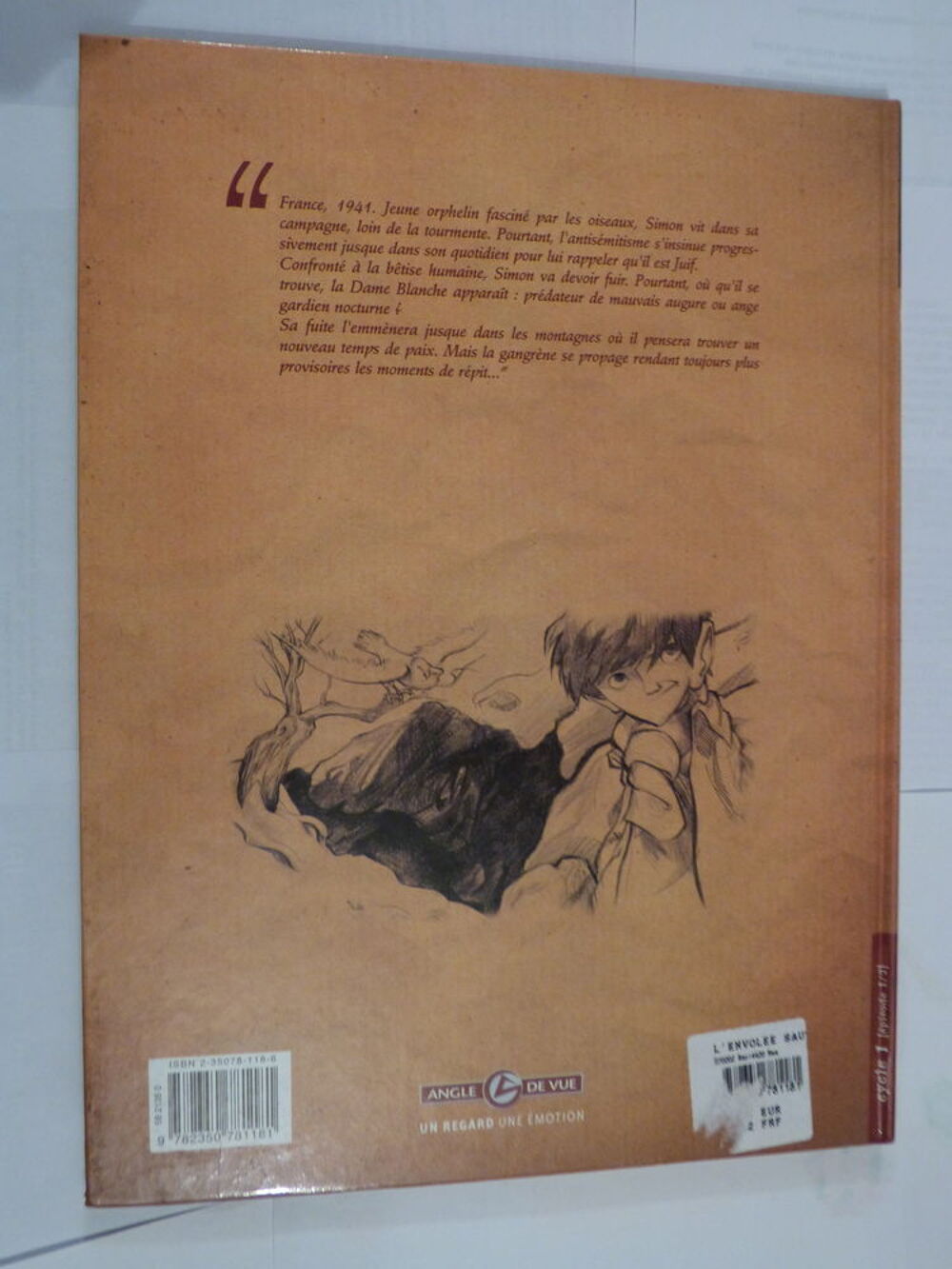 BD - L ' ENVOLEE SAUVAGE N&deg; 1 DEDICACEE &eacute;dition origin Livres et BD