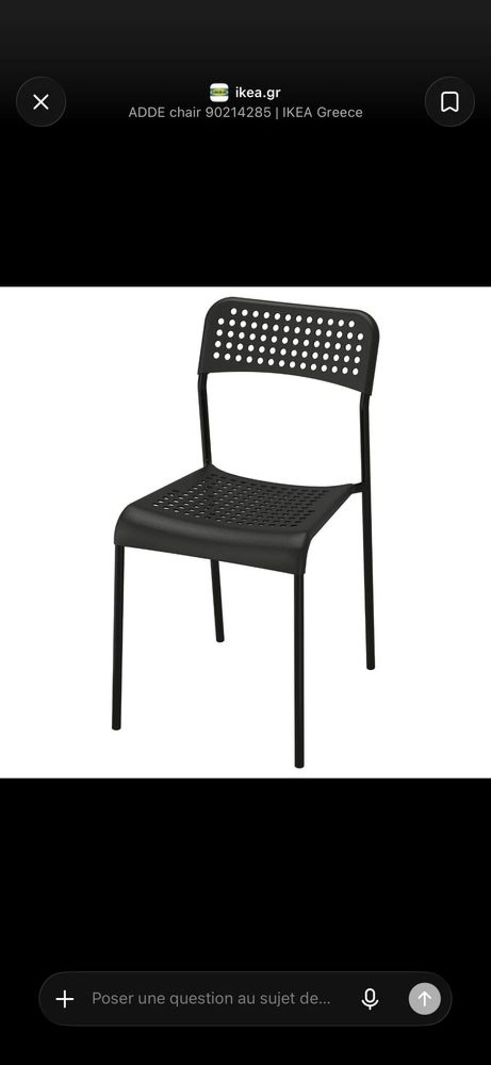 chaises Meubles