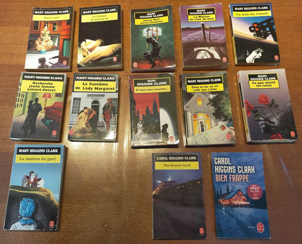 Suspens livres de poche de M Higgins Clark
Livres et BD