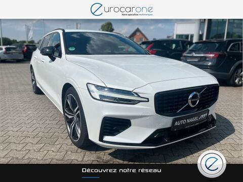 Volvo V60 T6 AWD Recharge 253 ch + 87 ch Geartronic 8 R-Design 2021 occasion Lyon 69007