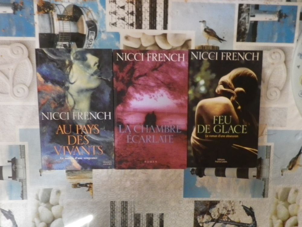3 THRILLERS de NICCI FRENCH Livres et BD