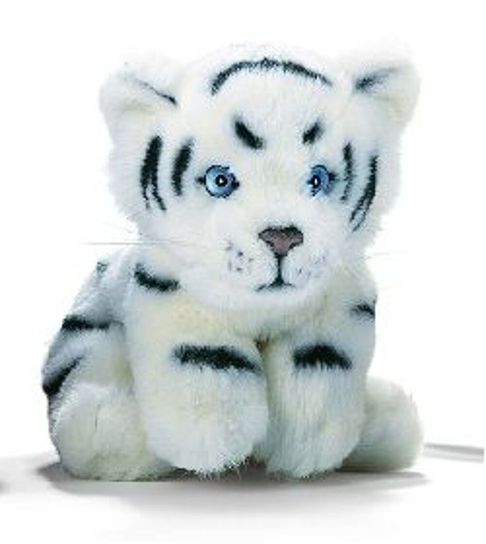 Peluche b&eacute;b&eacute; tigre blanc Jeux / jouets