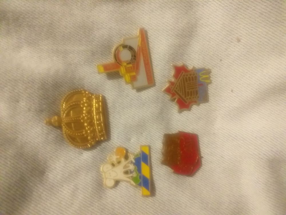 lot de 5 pins d'hiver 
