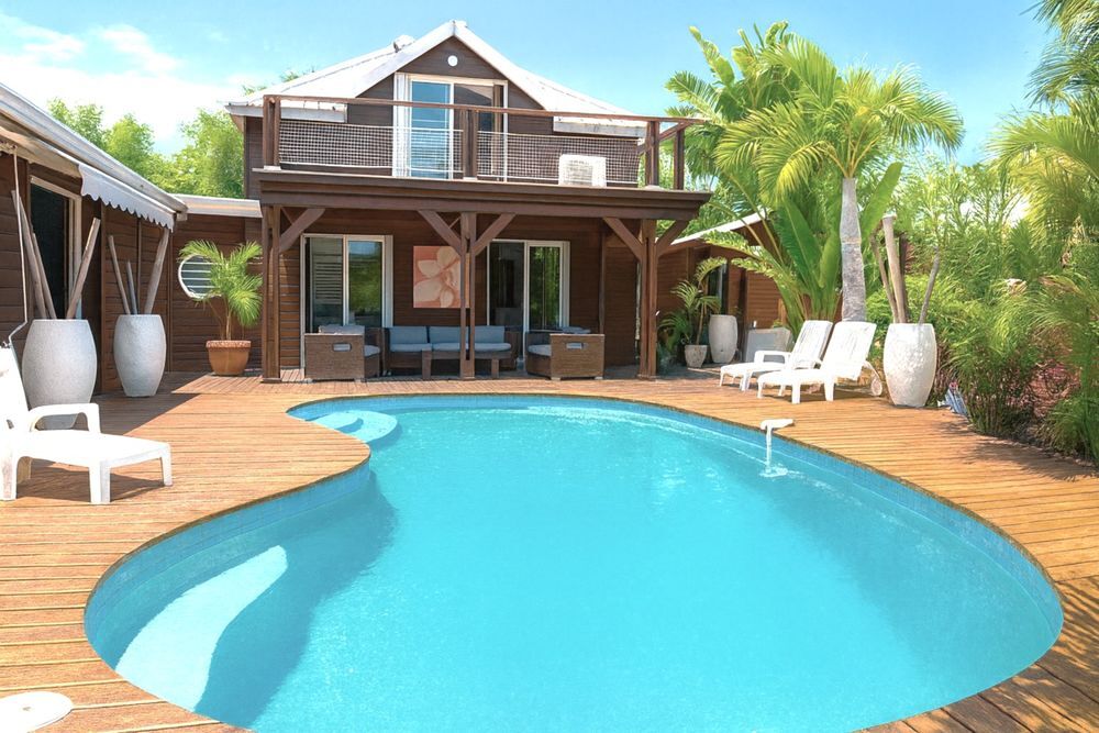 Vente Villa Belle Villa F5 225 m2 en F4 + F3 à 100m de la plage Saint-gilles les bains