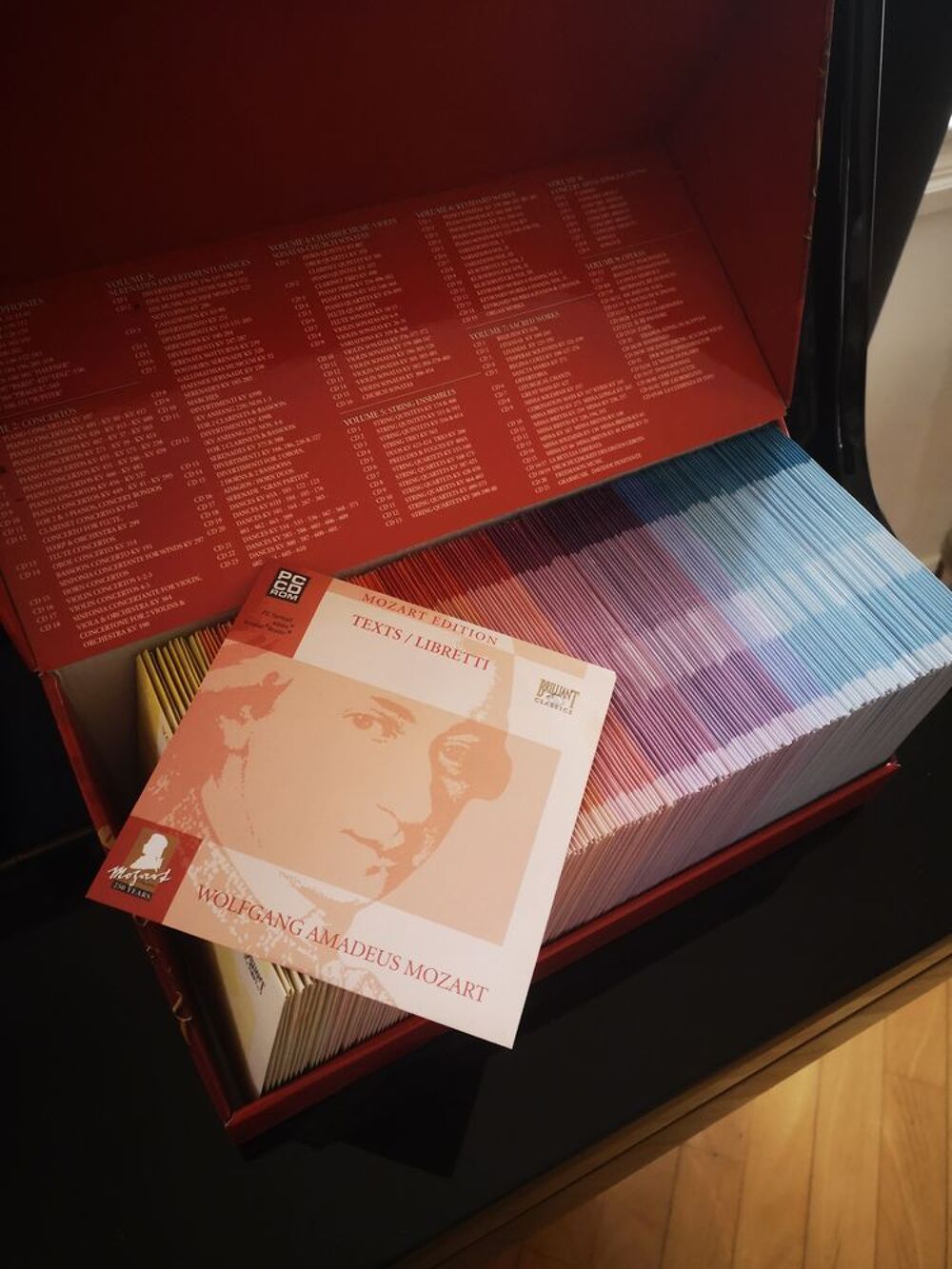 L'INTEGRALE DE MOZART
170 CD de MOZART L'integrale 
CD et vinyles