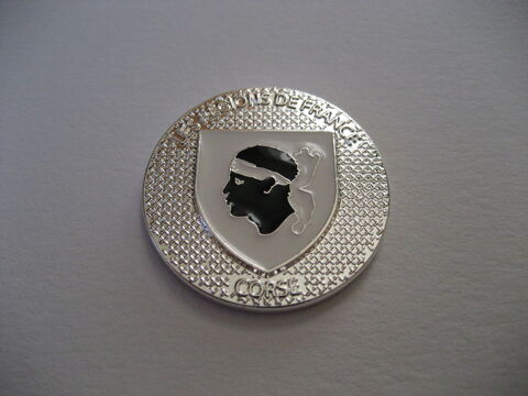 pi�ce  argent�e   Les R�gions de France   2013 - Corse 7 Reims (51)