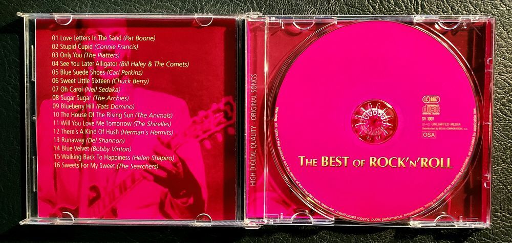 THE BEST OF ROCK'N'ROLL -CD- ANIMALS-Chuck BERRY-Bill HALEY CD et vinyles
