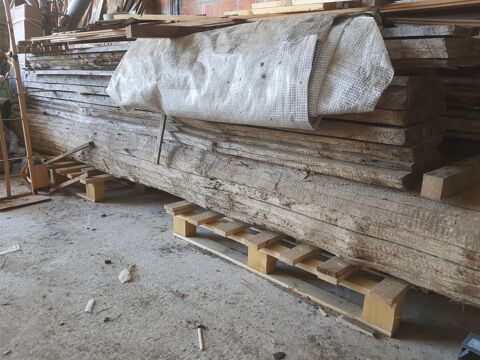 lot de 45 planches en chene de 3,5 a 4m 750 Englesqueville-la-Perce (14)