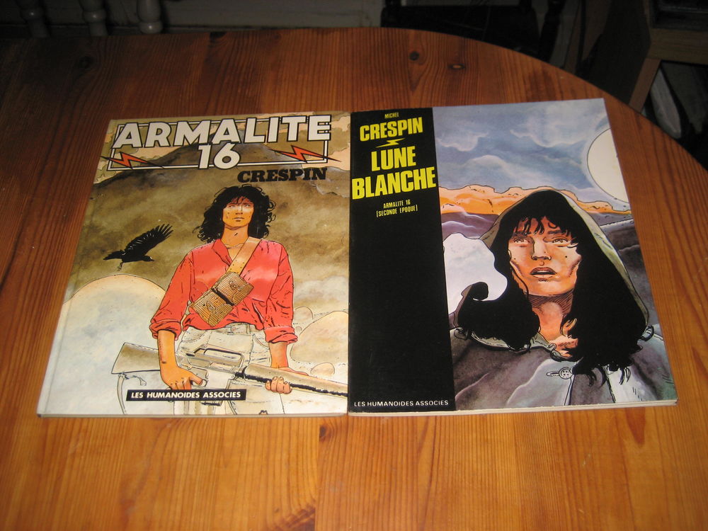 lot bd ARMALITE 16 + LUNE BLANCHE crespin eo 1980 Livres et BD