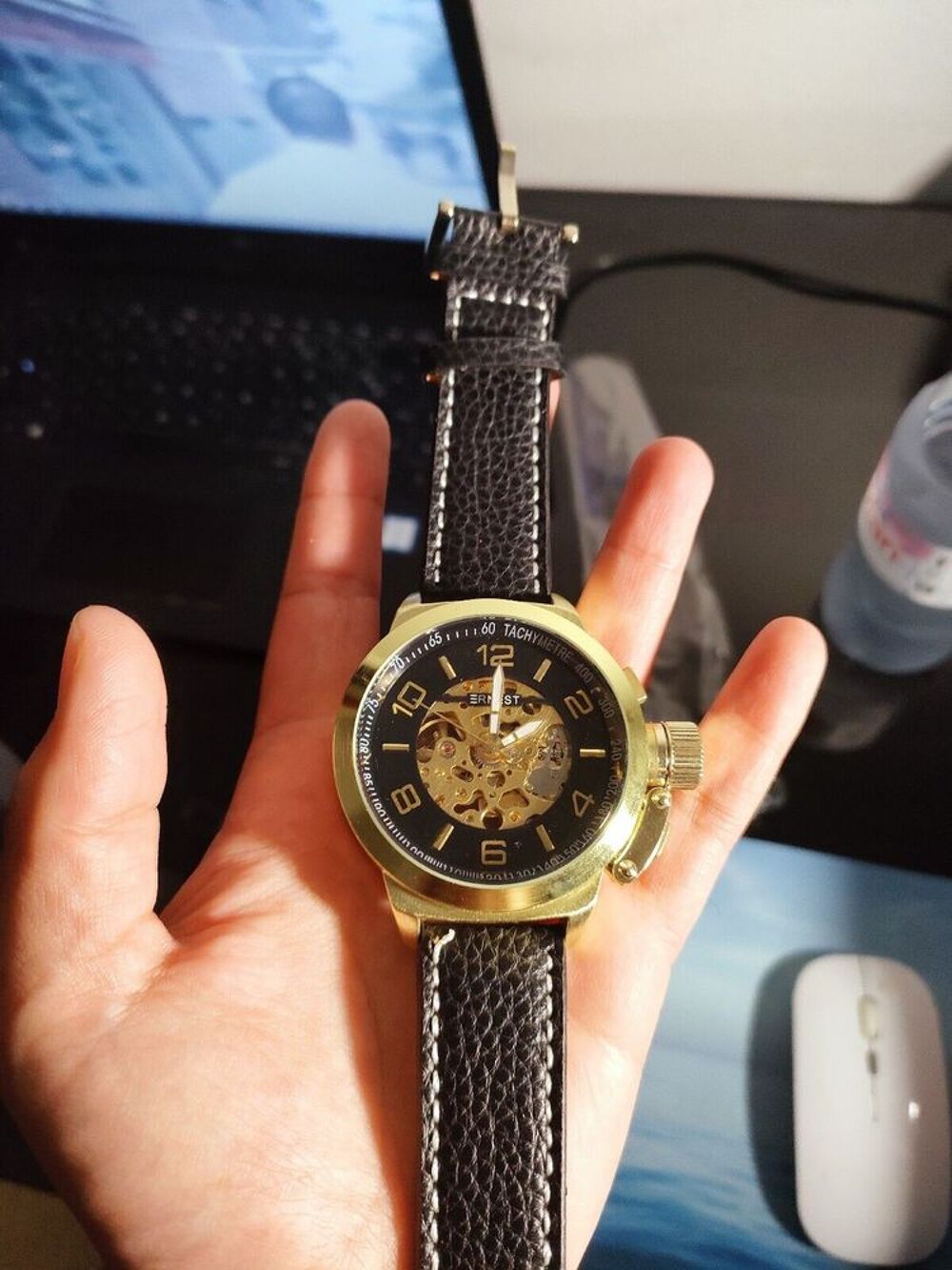 Montre automatique neuf squelette Bijoux et montres