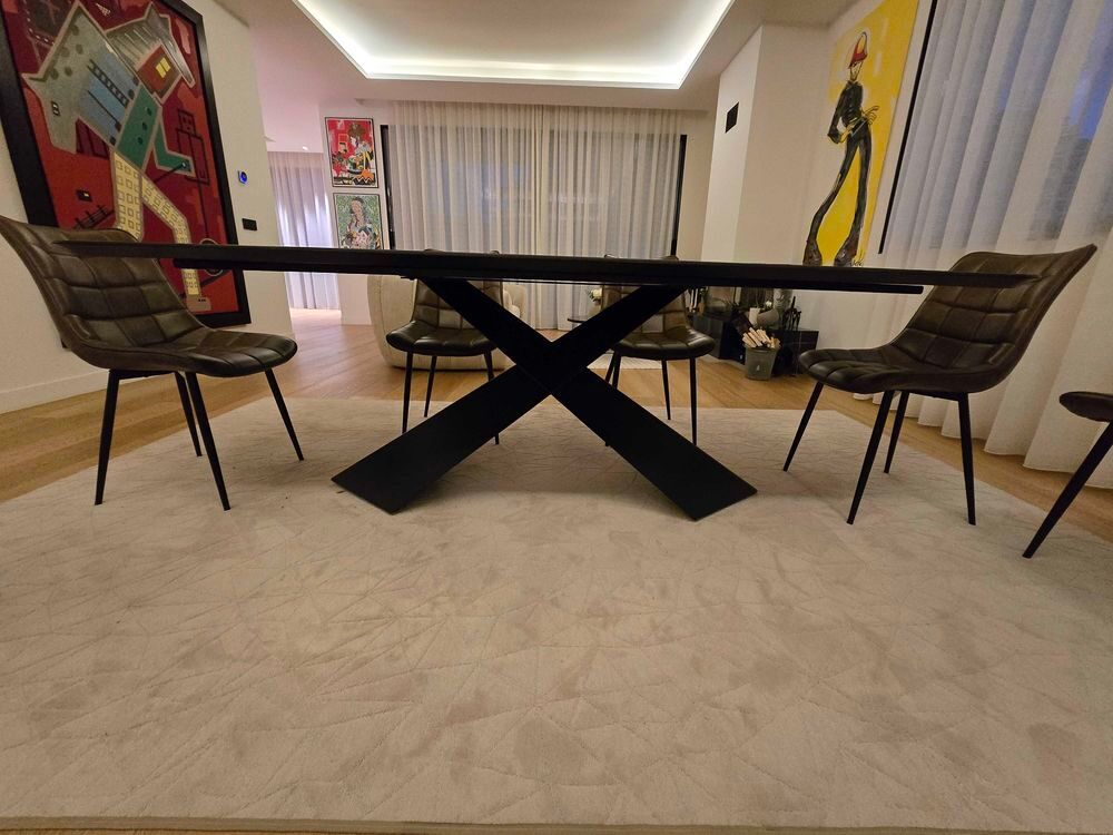 table+&agrave; +manger+avec+6+chaises Meubles