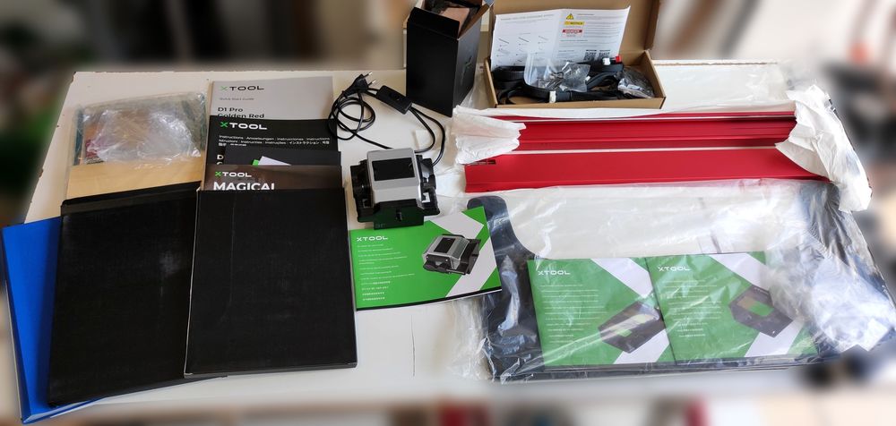 Exceptionnel - Graveur laser XTool D1 Pro 20W tres complet Bricolage