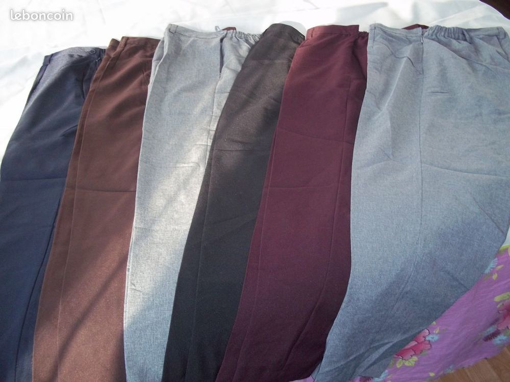 LOT DE 6 PANTALONS FEMME Vêtements