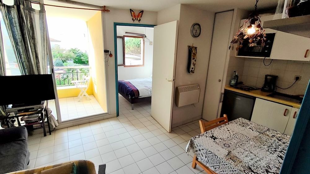 Vente Appartement LE CAP D'AGDE : Situé à 250m de la plage de la Conque, appartement en étage avec ascenseur de type 2 pièces + cabine. Le cap d agde