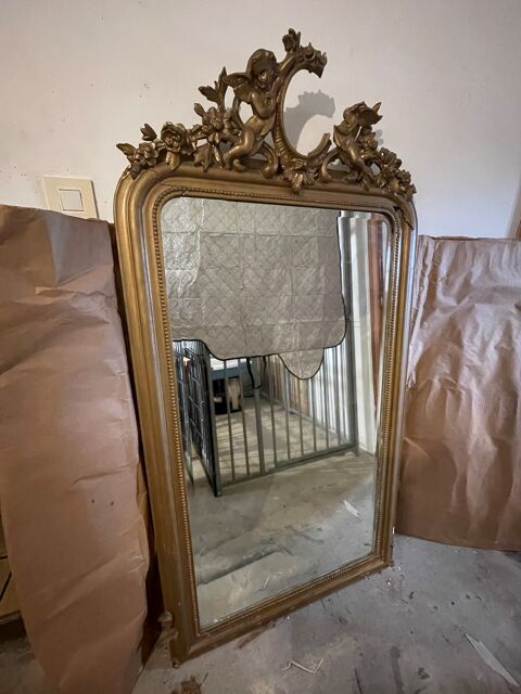 Miroir ancien La Chapelle-Saint-Martial (23)