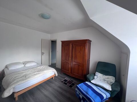 Lit 2 places avec sommier et matelas 200 Trgueux (22)