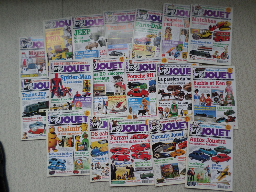 Lot magazines la vie du jouet en tbe ( envoi possible ) 