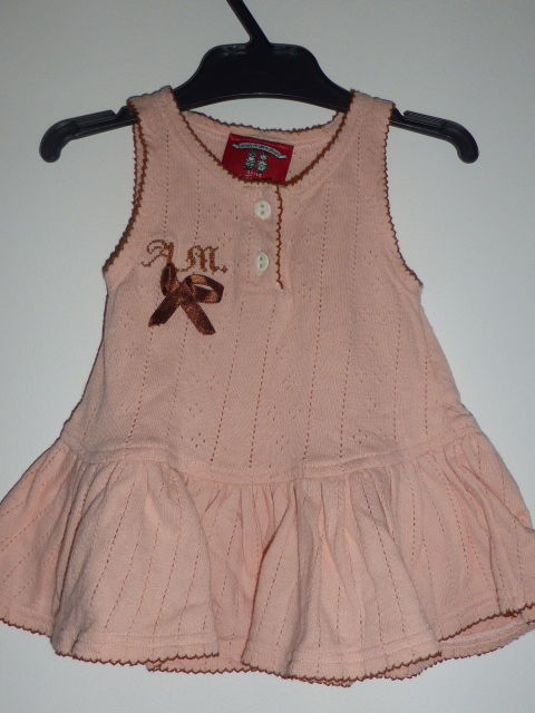 Alain Manoukian robe �t� rose saumon sans manche 6 mois 6 Rueil-Malmaison (92)