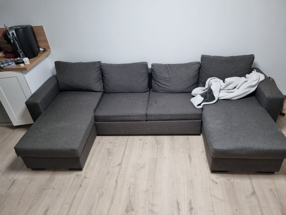 Canap&eacute; convertible, 2 coffres de rangements BUT Meubles