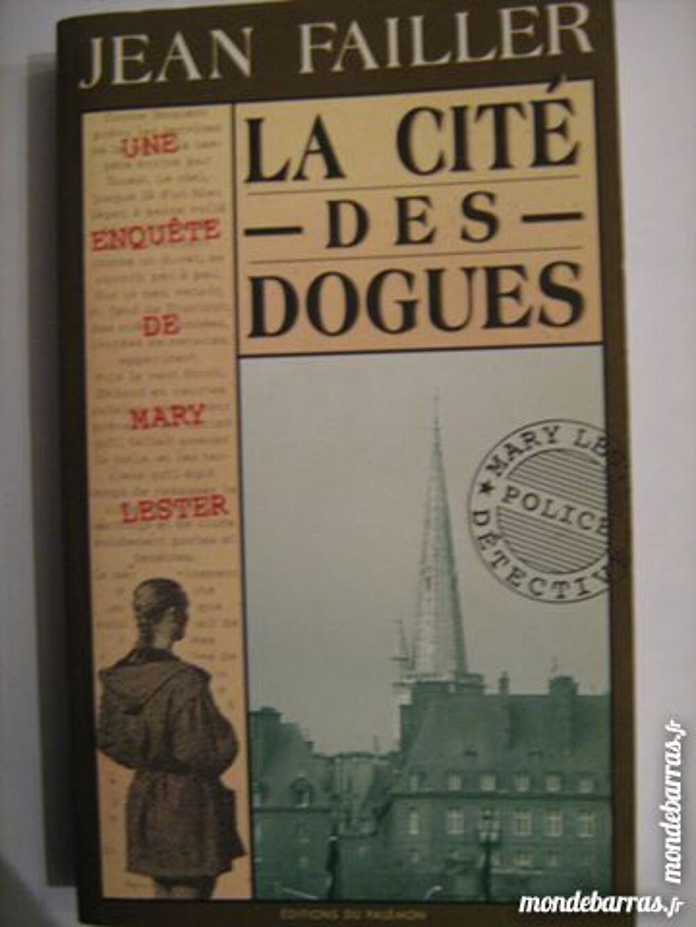 MARY LESTER N&deg; 8 LA CITE DES DOGUES Livres et BD