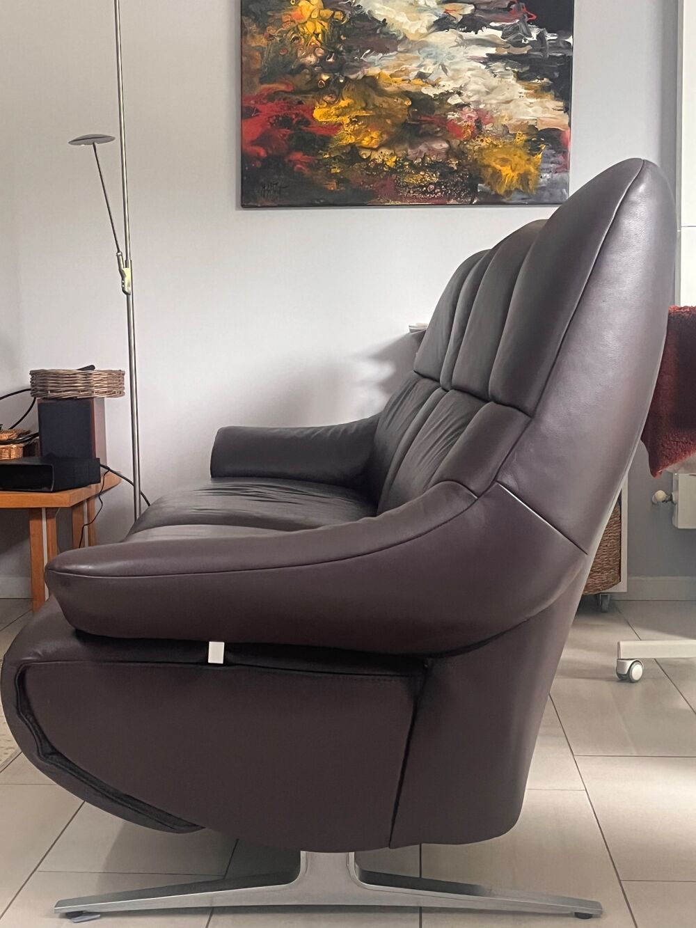 Canap&eacute; cuir 1,90m Meubles