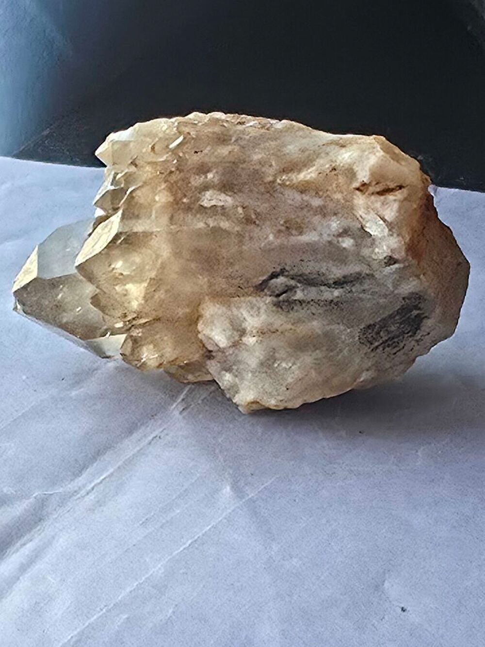 Citrine Naturelle Brute Kolwezi Congo 135g-Sp&eacute;cimen de Collection 