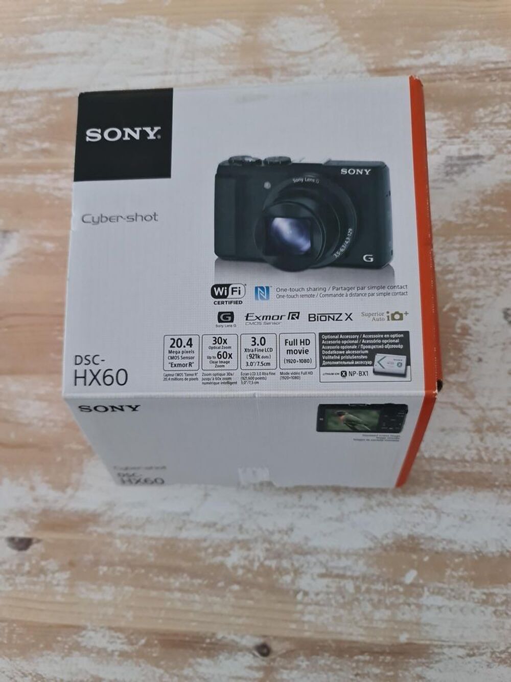 Appareil Photo SONY DSC-HX60 Photos/Video/TV