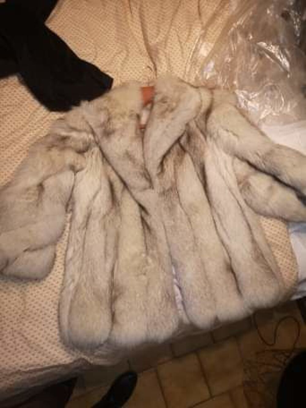 Manteau en renard Vêtements