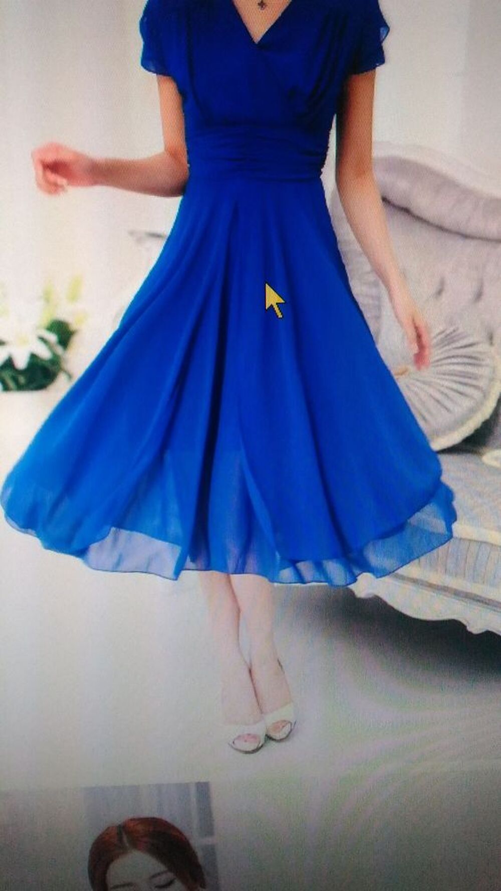 Robes habill&eacute;e en soie Vêtements