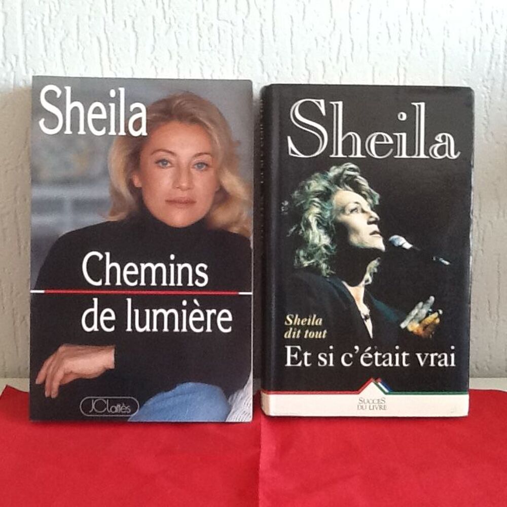LIVRES SHEILA - CHEMINS LUMIERE - ET SI C'ETAIT VRAI Livres et BD