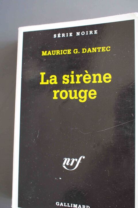 La sirne rouge- Maurice G.Dantec, 4 Rennes (35)