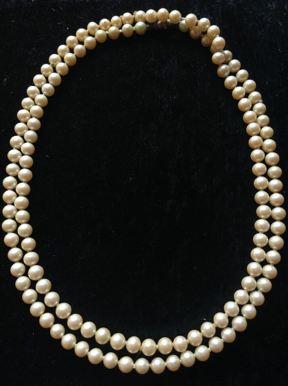 GRAND COLLIER SAUTOIR PERLES LONGUEUR 113 cm Bijoux et montres
