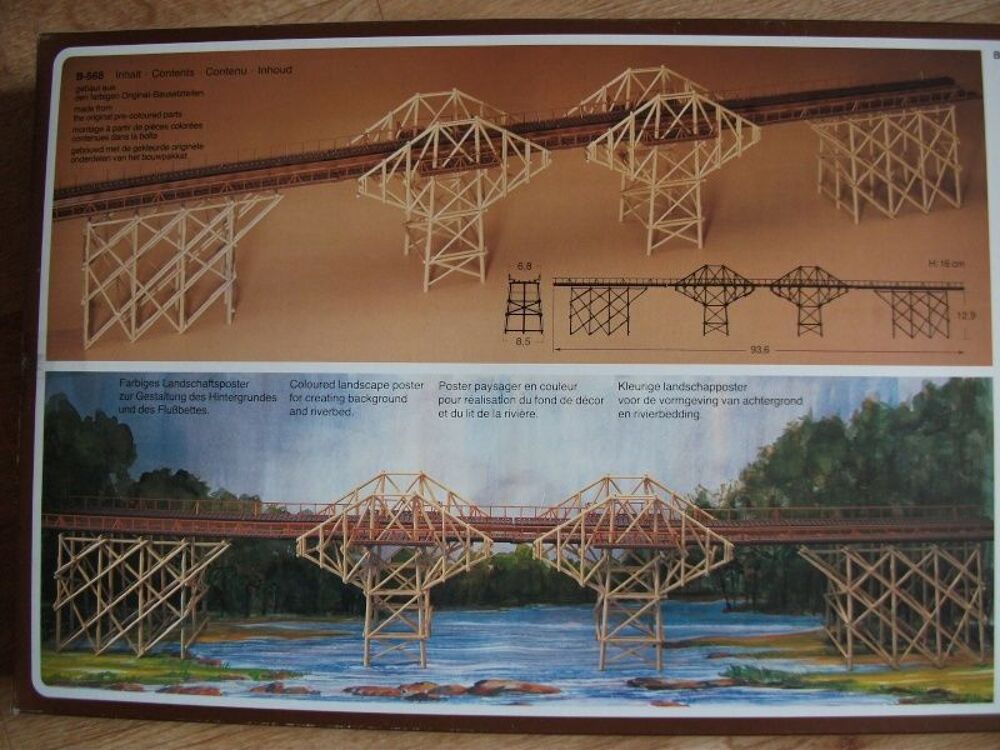 recherche notice pont de la rivi&egrave;re kwai de chez faller Jeux / jouets