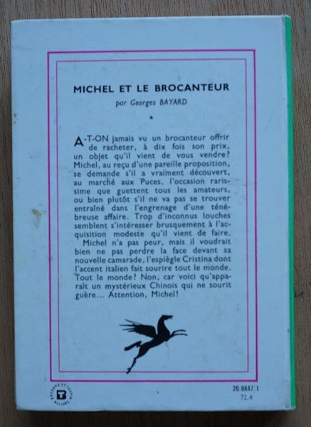bibliotheque verte - michel et le brocanteur - 1972 Livres et BD