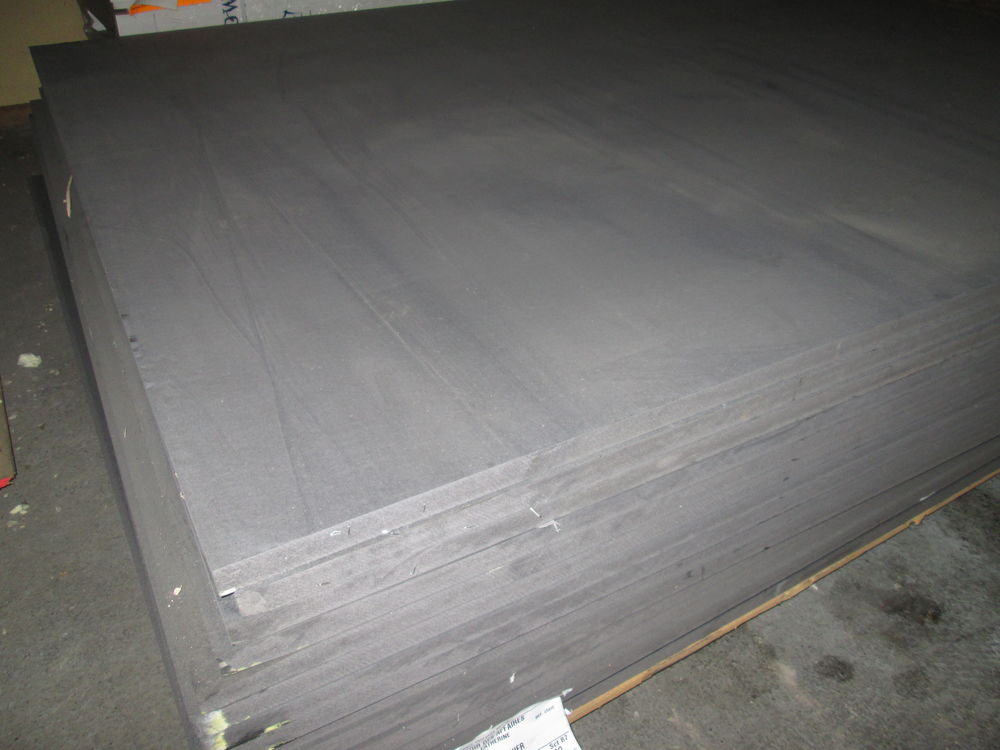 PANNEAU en MEDIUM MDF Teint&eacute; NOIR Bricolage
