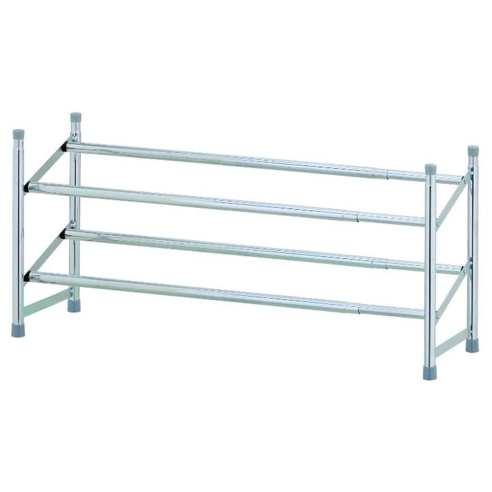 Rangement a chaussures t&eacute;lescopique neuf en inox Meubles