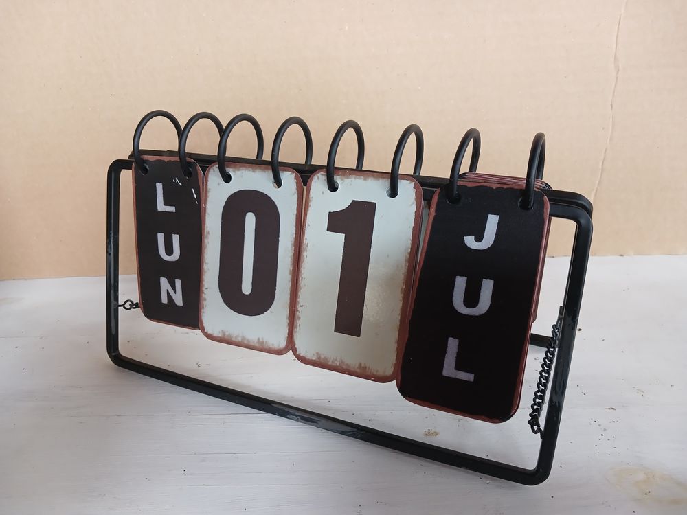 calendrier perp&eacute;tuel Décoration