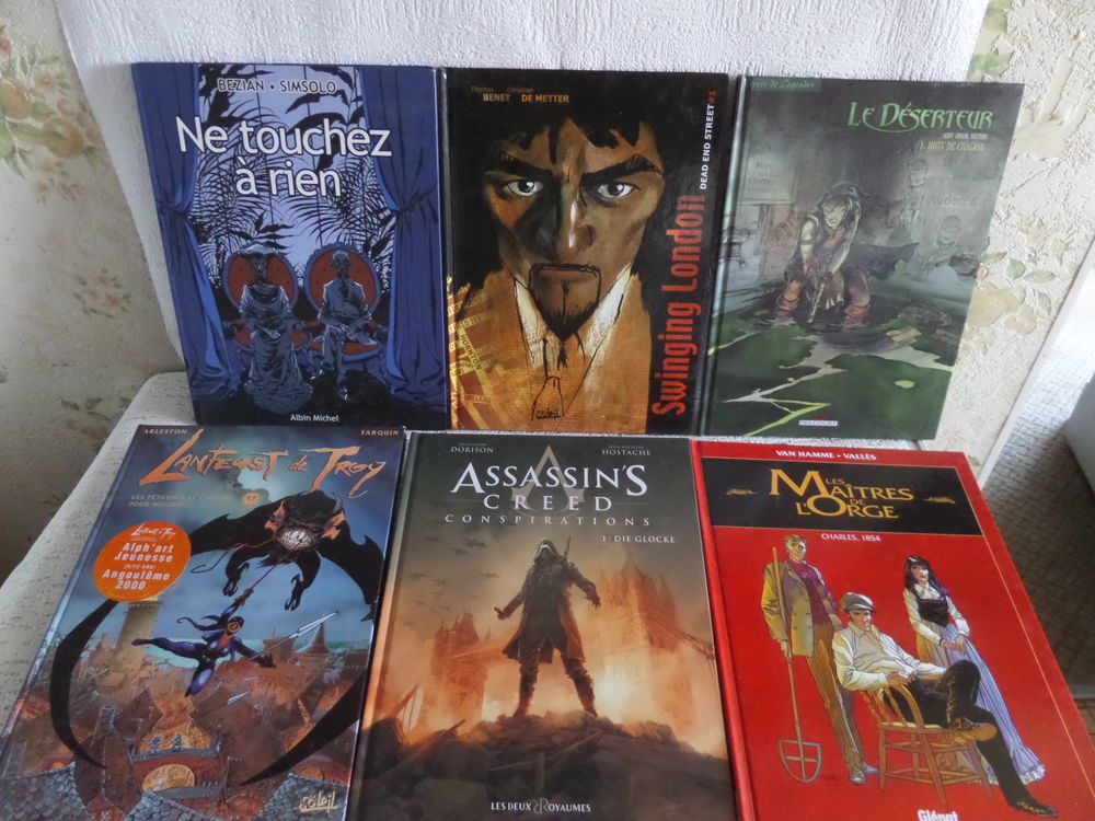 diff&eacute;rentes bandes dessin&eacute;es Livres et BD