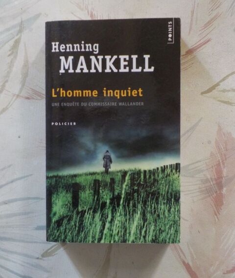 L'HOMME INQUIET de Henning MANKELL Ed. Sonatine Points 2 Bubry (56)