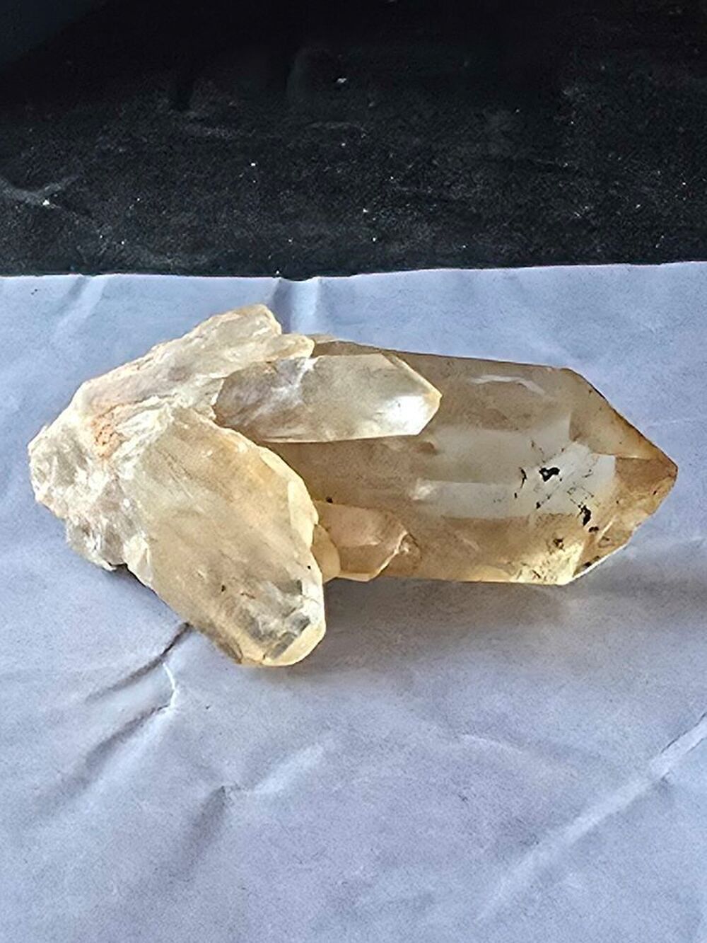 Magnifique Citrine Naturelle de Kolwezi RDC-Cristal Brut 70g 
